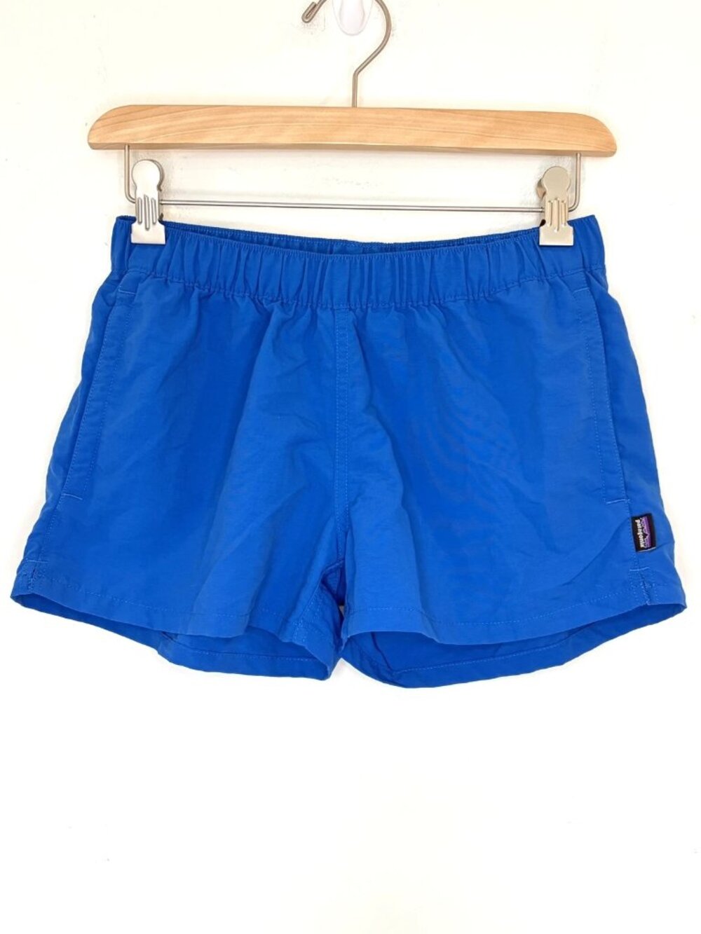 Patagonia Barely Baggies 2.5 Inch Shorts Women's S Blue Hiking Outdoors Gorpcore